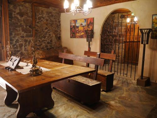 Posezení v ubytování Casa dos Muros turismo rural y actividades en la Ribeira Sacra