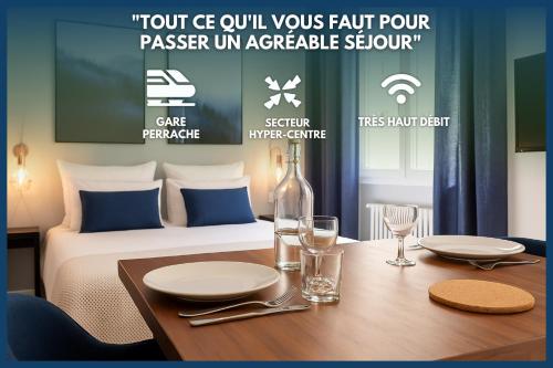 Dreamy Flat Lyon - Hyper-Centre - Jean Macé - Studio Cosy