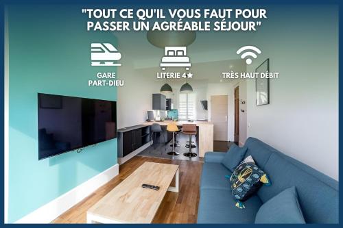 Appartement MODERNE- Lyon Part-Dieu - Dreamy Flat Lyon