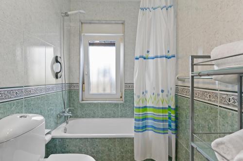 Koupelna v ubytování El rincón de Pocholo