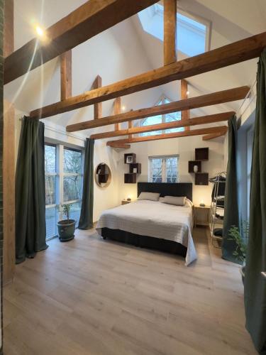Ένα ή περισσότερα κρεβάτια σε δωμάτιο στο Luxury Nature Retreat