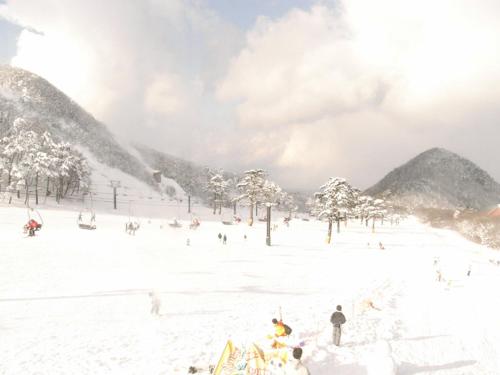 Daisen View Heights v zimě