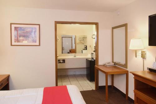 OYO Hotel Guymon OK US-54にあるベッド