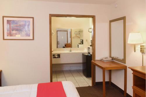 OYO Hotel Guymon OK US-54にあるベッド