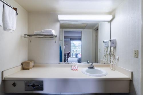 OYO Hotel Sumter SC Downtownにあるバスルーム