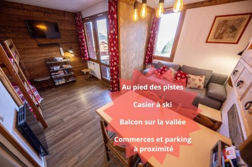 Belle Plagne 2050m Chaleureux studio 4 personnes