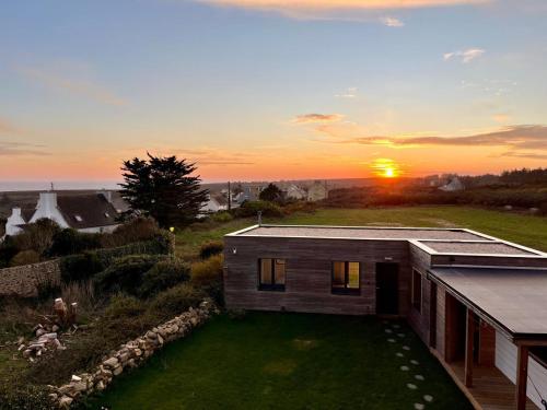 Maison KERLINA finistere pointe du raz Bretagne vue mer