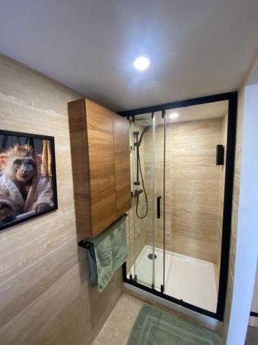 Koupelna v ubytování Maison de la quieta