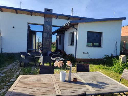 Vonkajšia záhrada v ubytovaní Bungalow Sierra San Vicente