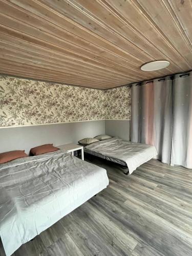 Postel nebo postele na pokoji v ubytování Cottage in Norrtälje