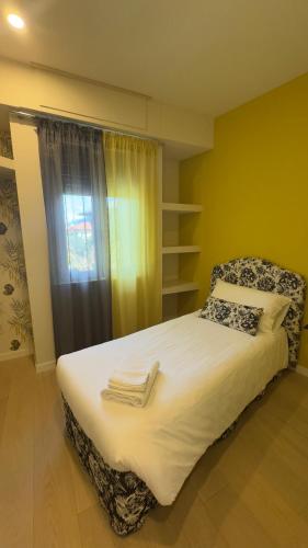 Ένα ή περισσότερα κρεβάτια σε δωμάτιο στο Haus Bethusy