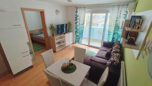TV a/nebo společenská místnost v ubytování Apartma Knap Velenje