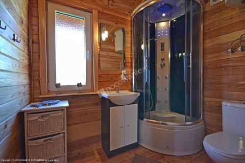 Ένα μπάνιο στο Domki Letniskowe Amelia