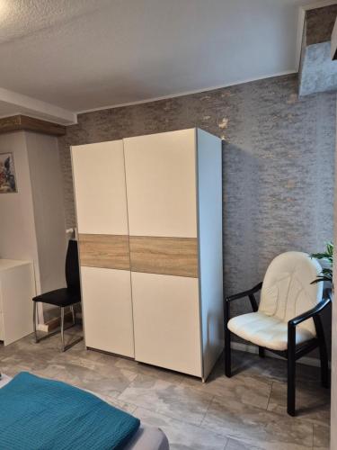Ruang duduk di Ferienwohnung Puchfrie