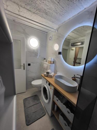 Koupelna v ubytování STUDIO APARTMAN KATARINA