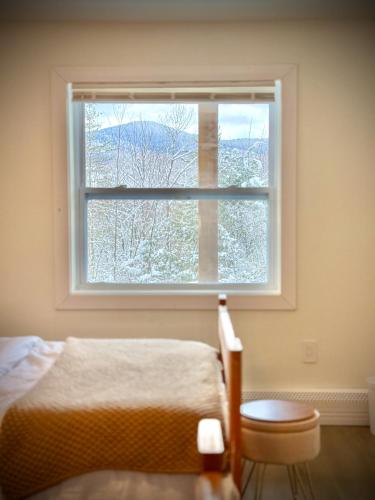 Katil atau katil-katil dalam bilik di Ski Mountain Home Unit A