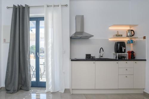 Kuchyň nebo kuchyňský kout v ubytování Sunny & Blue 3