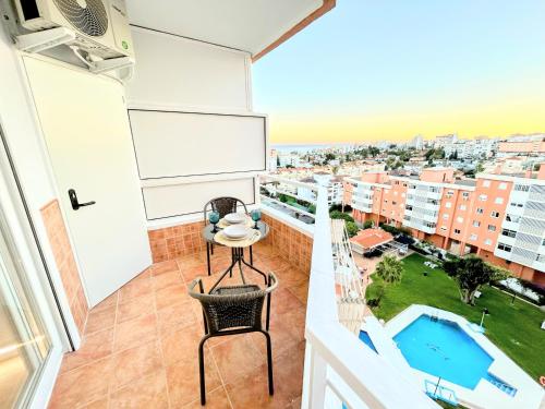 Un balcón o terraza de Luxury studio Torremolinos Costa del Sol