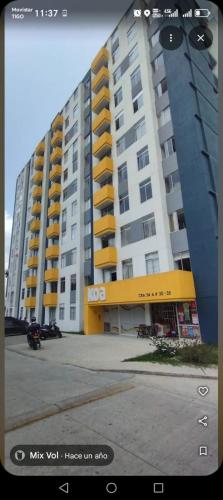 Bangunan di mana terletaknya apartmen