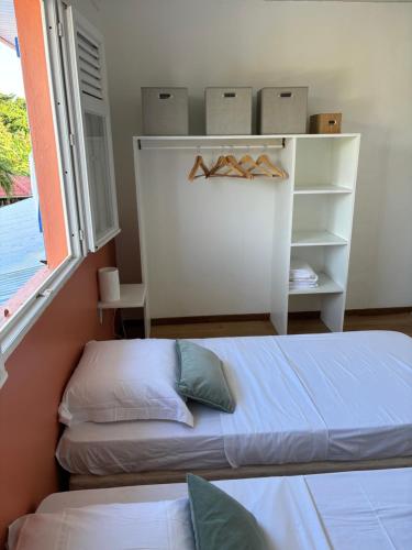 Postel nebo postele na pokoji v ubytování Seaside Duplex