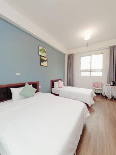 Postel nebo postele na pokoji v ubytování Gentlemen B&B