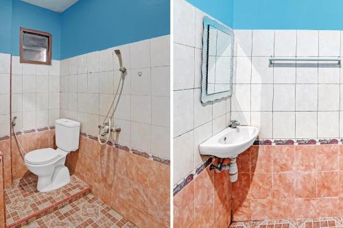 Ванная комната в Hotel O Wisma Kuta Karang Baru
