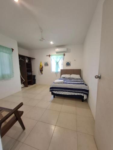 Ένα ή περισσότερα κρεβάτια σε δωμάτιο στο Arca Del Abuelo