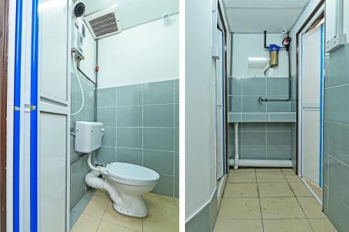 Koupelna v ubytování Hotel O Sri Rampai Metro Hostel