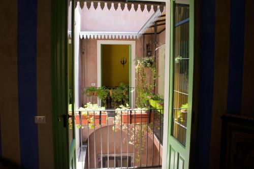 Balkón alebo terasa v ubytovaní Casa D'aria