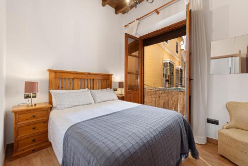 Postel nebo postele na pokoji v ubytování Andrés Pérez