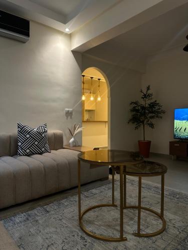 Posezení v ubytování KL Home- au cœur du centre ville moderne