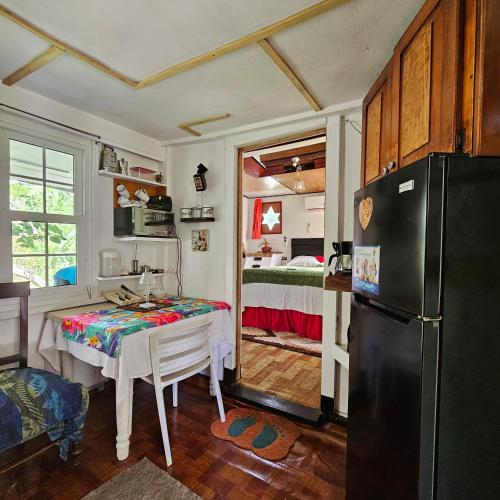 Kuchyň nebo kuchyňský kout v ubytování Doc home style cabin