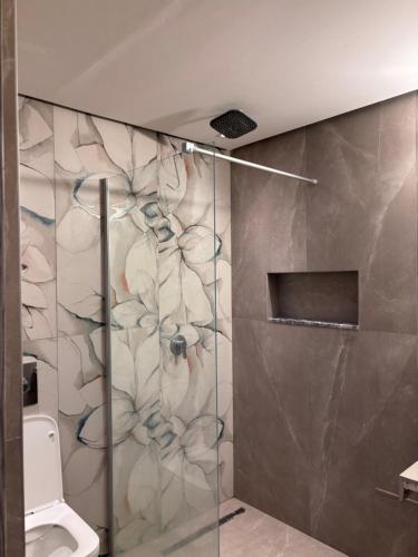 Koupelna v ubytování Chic apartment islan
