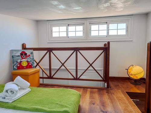 Ένα ή περισσότερα κρεβάτια σε δωμάτιο στο Abades Beach Home