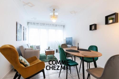 Appartement 6 personnes avec parking - Le Londres Vandoeuvre-lès-nancy