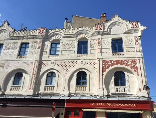 Budova, kde se apartmán nachází