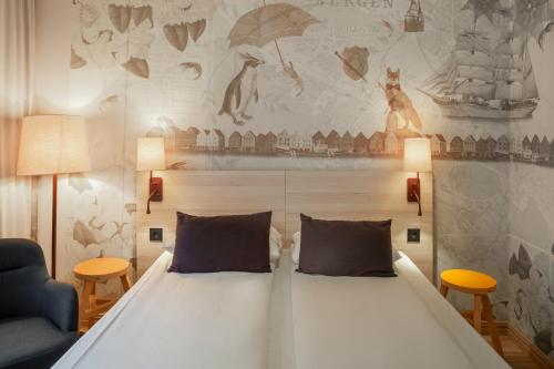 Una cama o camas en una habitación de Scandic Kokstad
