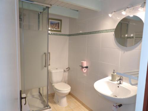 Koupelna v ubytování Le Rayon de Soleil