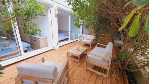 T3 double terrasses CLIM WIFI en Centre-ville - ROSSIconciergerie - Linge inclus