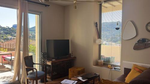 TV a/nebo společenská místnost v ubytování cosy corner