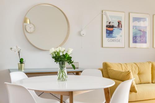 Χώρος καθιστικού στο Staywin Apartments Chmielna Park