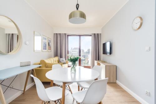 Χώρος καθιστικού στο Staywin Apartments Chmielna Park
