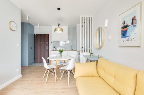 Χώρος καθιστικού στο Staywin Apartments Chmielna Park
