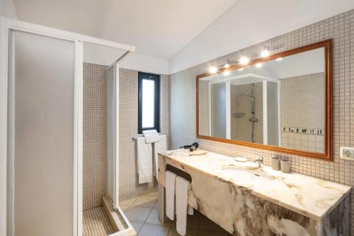 Phòng tắm tại Casa Catarina