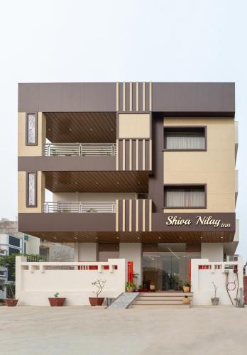 a rendering of the exterior of a building at Hotel Shiva Nilay Inn in Gorakhpur