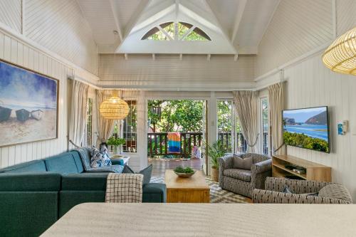 Гостиная зона в Knysna - Sunseeker Chalet