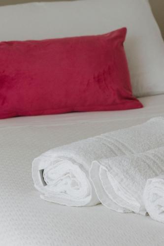 Ένα ή περισσότερα κρεβάτια σε δωμάτιο στο BnB Nuova Vita