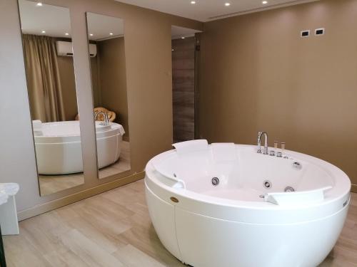 Kúpeľňa v ubytovaní Hotel Camelia