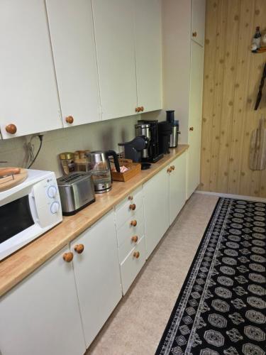 Η κουζίνα ή μικρή κουζίνα στο Miramar2 Mariehamn Åland