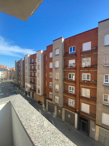 El edificio en el que está el departamento